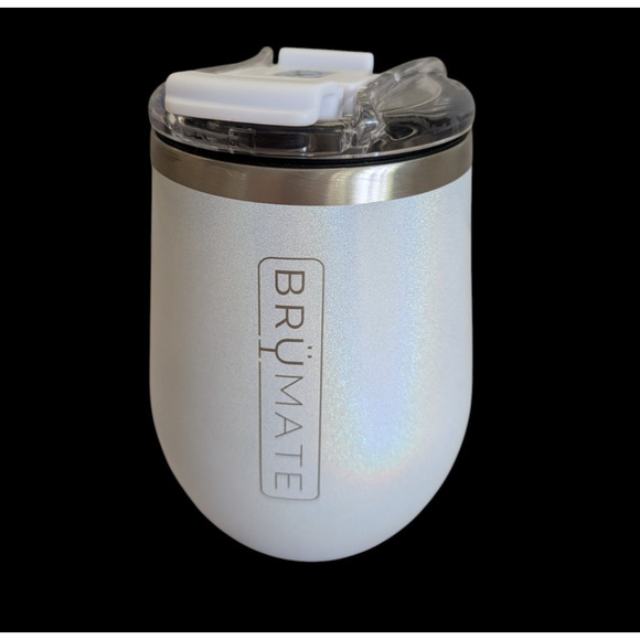 Brumate Other - Brumate UnCork'd 14oz Vacuum Insulated Wine Tumbler Glitter White Holographic